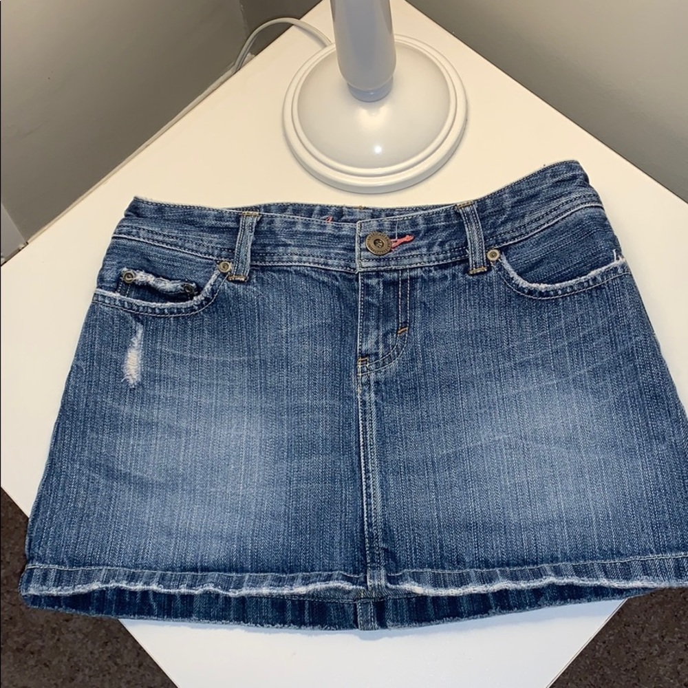 American Eagle denim jean skirt